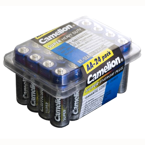 Super Heavy Duty Batteries AA 24